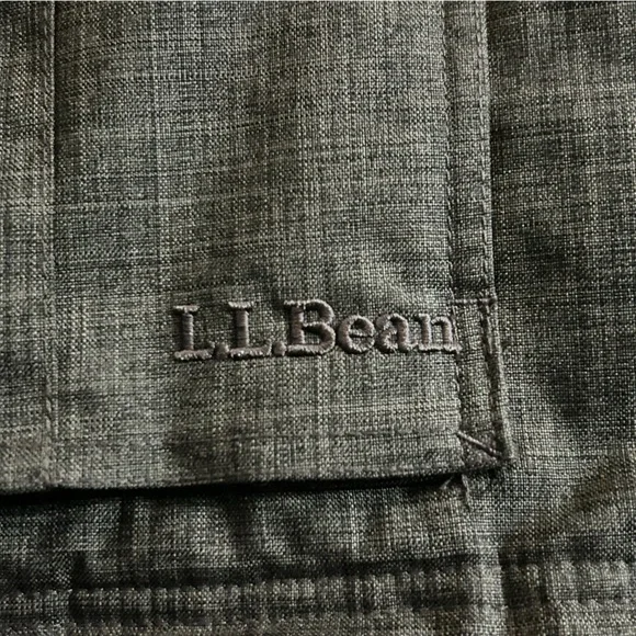 LL Bean Mens Baxter State Hooded Parka Coat Down Jacket Size XXL Reg Charcoal - Picture 3 of 16